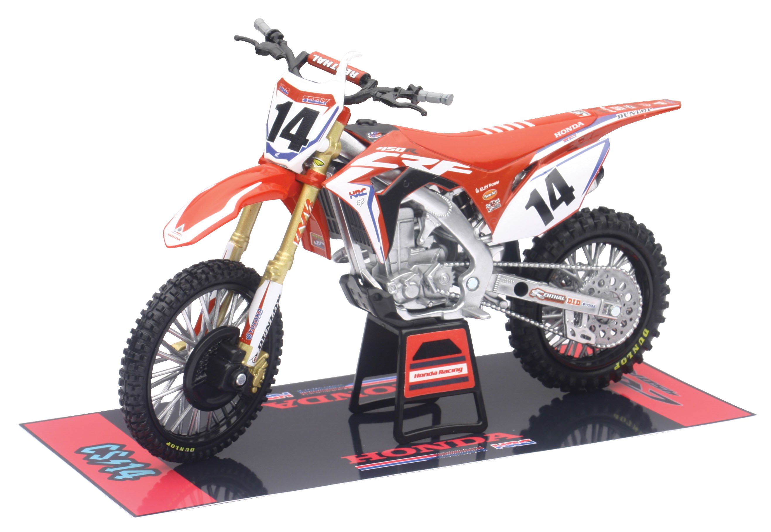 Honda CRF 450 HRC Team 2017 C. Seely - 1:12